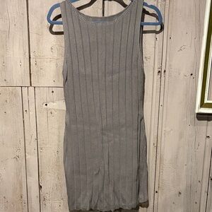 Aerie Charcoal Knit Mini Dress